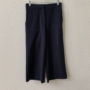 Ann Taylor Petite Navy Culottes Pants Wide Leg 4P
